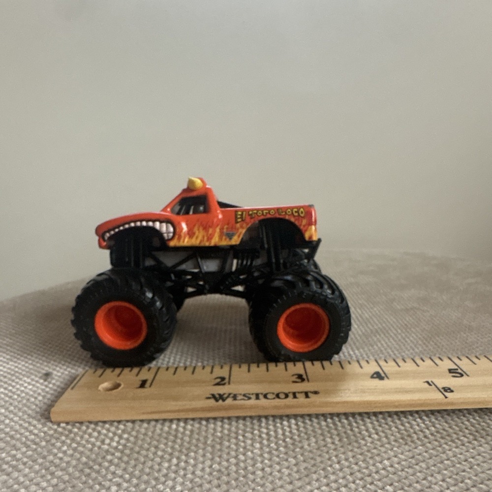 Hot Wheels Monster Truck El Toro Loco Orange 1:64 Scale Diecast Monster Jam